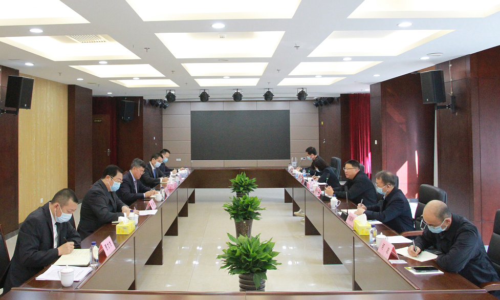 韓一兵到省保障房公司調研